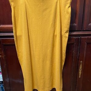 Jacque & KoKo vintage plus size 26/28 gold pull on skirt